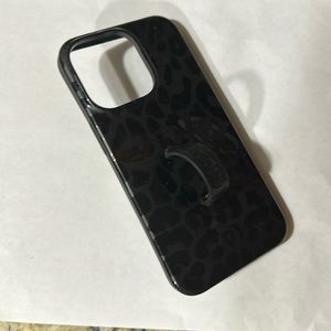 Perfect condition black leopard loopy for IPhone 13 Pro